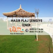 İzmir Hasır Plaj Şemsiye