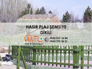 Dikili Hasır Plaj Şemsiye