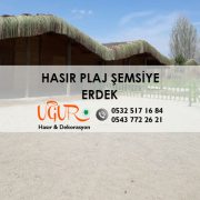 Erdek Hasır Plaj Şemsiye