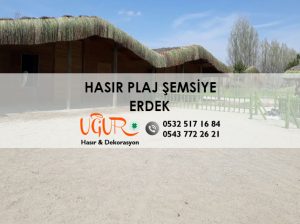 Erdek Hasır Plaj Şemsiye