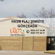 Gökçeada Hasır Plaj Şemsiye