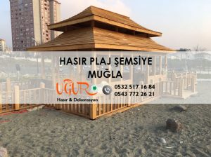 Muğla Hasır Plaj Şemsiye