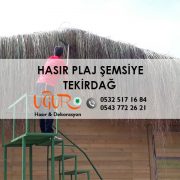 Tekirdağ Hasır Plaj Şemsiye