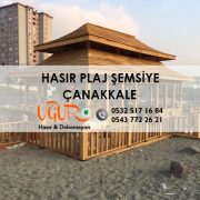 Çanakkale Hasır Plaj Şemsiye