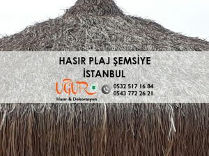 İstanbul Hasır Plaj Şemsiye