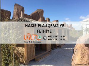 Fethiye Hasır Plaj Şemsiye