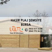 Bursa Hasır Plaj Şemsiye