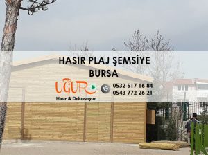 Bursa Hasır Plaj Şemsiye