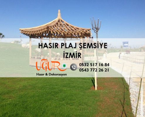 İzmir Hasır Plaj Şemsiye