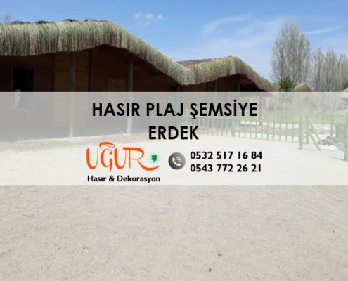 Erdek Hasır Plaj Şemsiye