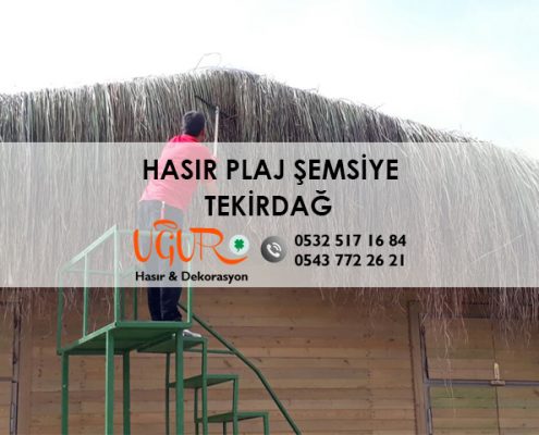 Tekirdağ Hasır Plaj Şemsiye