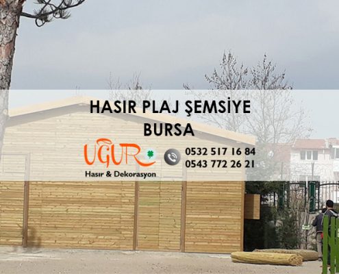 Bursa Hasır Plaj Şemsiye
